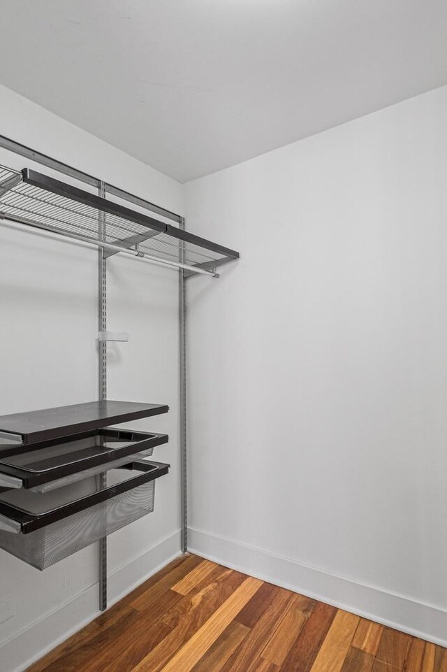 10 E Ontario St Unit 3609, Chicago, IL 60611 - spacious closet with wood finished floors