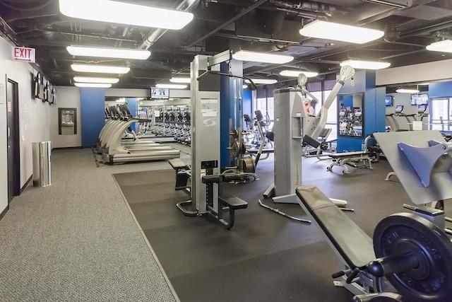 10 E Ontario St Unit 3609, Chicago, IL 60611 - view of exercise room