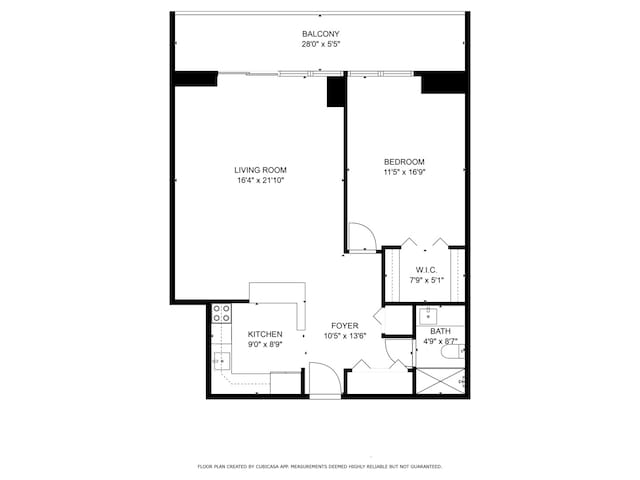 10 E Ontario St Unit 3609, Chicago, IL 60611 - room layout