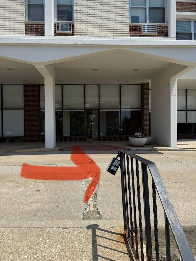 33 N Main St Unit 4J, Lombard, IL 60148 - property entrance featuring brick siding