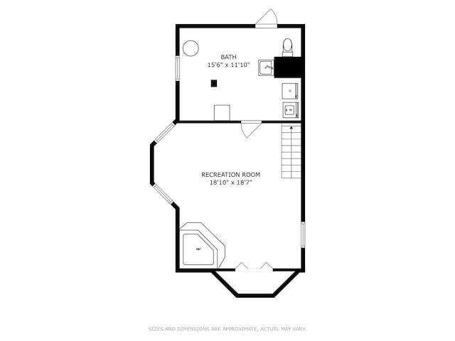 1513 W Highland Ave, Chicago, IL 60660 - view of room layout