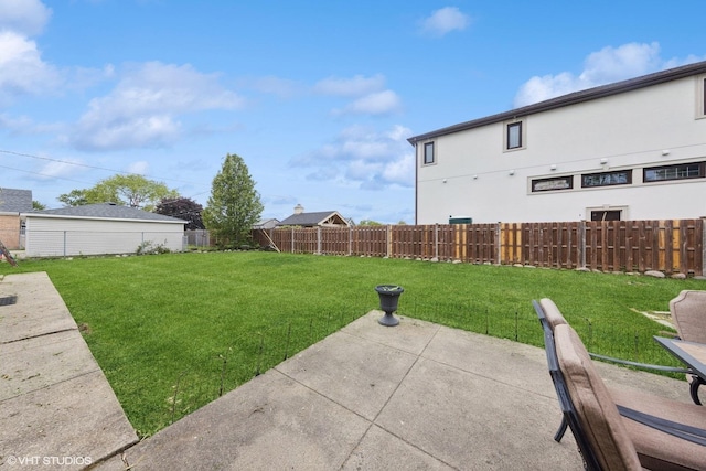 5112 N Canfield Ave, Norridge, IL 60706 - view of yard with a patio area