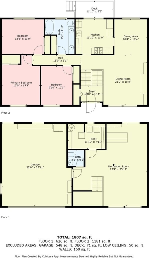 625 N Dupage Ave, Addison, IL 60101 - property floor plan