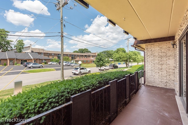 9105 S Roberts Rd Unit 1A, Hickory Hills, IL 60457 - covered porch featuring a residential view