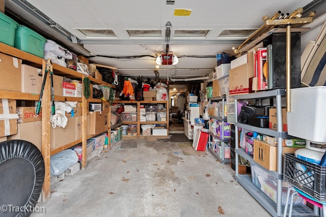 9105 S Roberts Rd Unit 1A, Hickory Hills, IL 60457 - garage with a garage door opener
