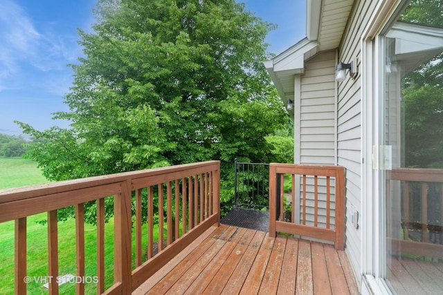 24149 W Pear Tree Cir Unit A, Plainfield, IL 60585 - wooden deck with a yard