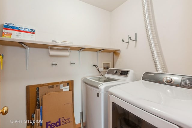 24149 W Pear Tree Cir Unit A, Plainfield, IL 60585 - washroom with washing machine and dryer