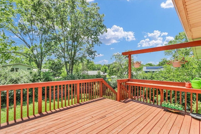 309 E Mchenry St, Urbana, IL 61801 - view of wooden terrace