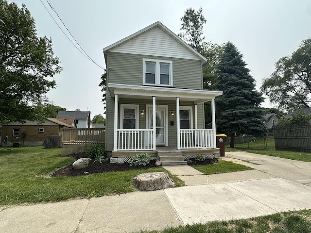 1109 S Locust Ave, Freeport, IL 61032 - view of front of home featuring a porch