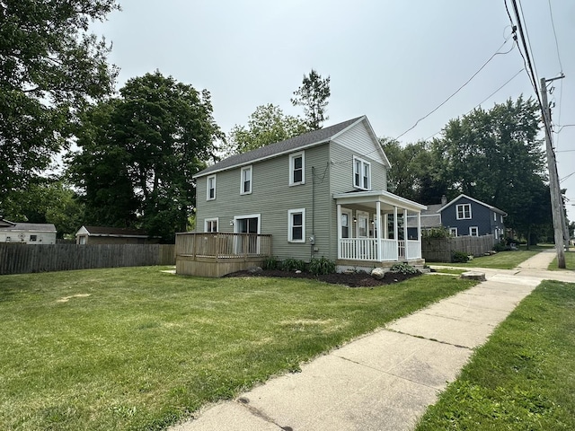 1109 S Locust Ave, Freeport, IL 61032 - view of side of property with a porch