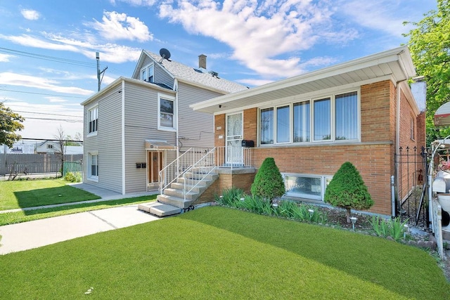 5438 S Hamlin Ave, Chicago, IL 60632 - tri-level home with brick siding