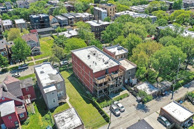 6528 S University Ave Unit 3N, Chicago, IL 60615 - drone / aerial view