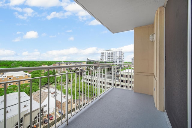 1640 Maple Ave Unit 1105, Evanston, IL 60201 - balcony featuring a view of city