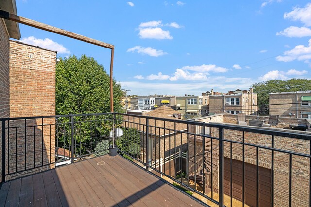 2115 Kenilworth Ave, Berwyn, IL 60402 - balcony featuring a residential view