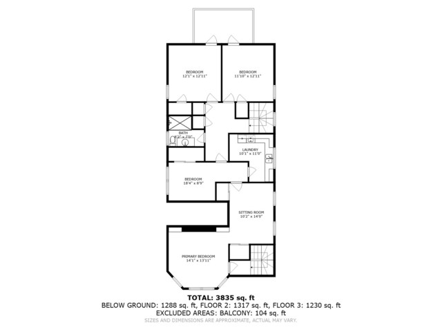 2115 Kenilworth Ave, Berwyn, IL 60402 - home floor plan