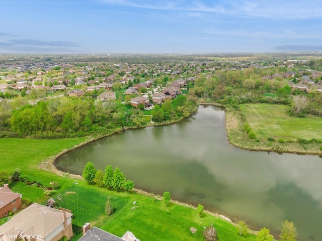 22844 Lakeview Estates Blvd, Frankfort, IL 60423 - aerial view of residential area featuring a large body of water