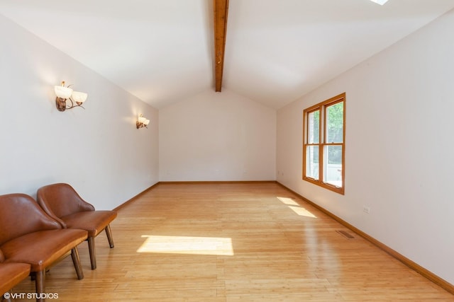 8885 Dryden St, Woodridge, IL 60517 - sitting room with light wood-style floors and baseboards
