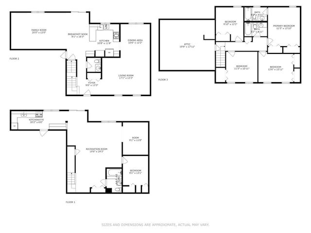 8885 Dryden St, Woodridge, IL 60517 - property floor plan