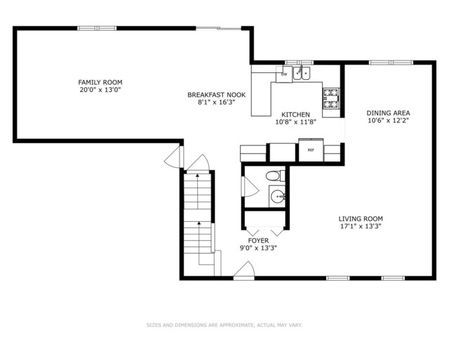 8885 Dryden St, Woodridge, IL 60517 - floor plan / room layout