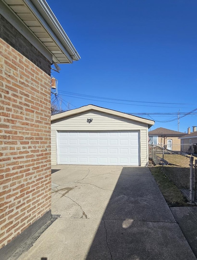 3912 W Hayford St, Chicago, IL 60652 - view of detached garage