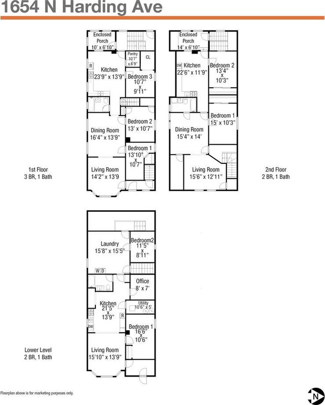 1654 N Harding Ave, Chicago, IL 60647 - photo 24