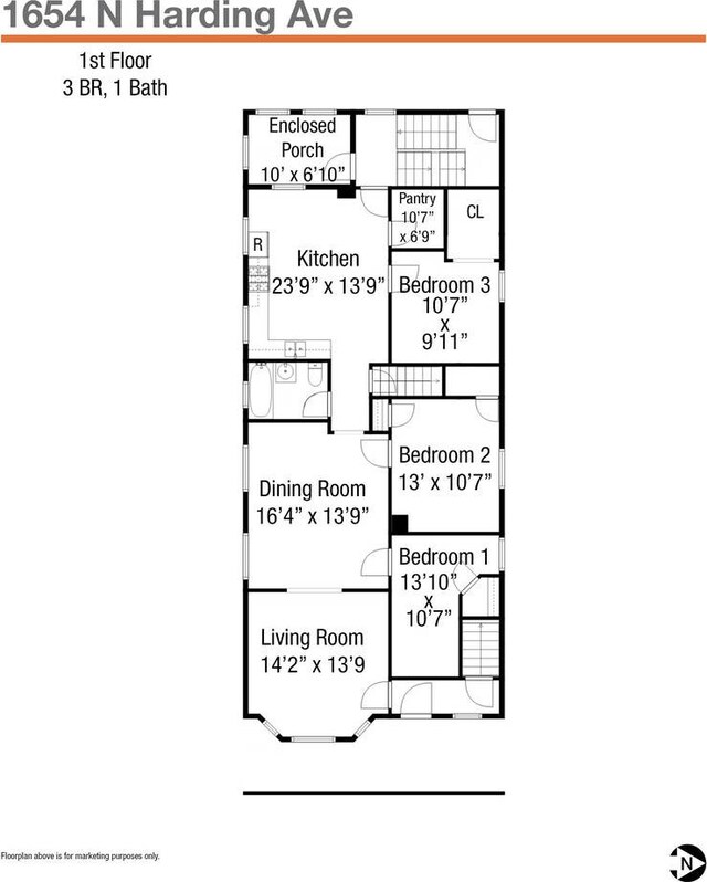 1654 N Harding Ave, Chicago, IL 60647 - photo 25