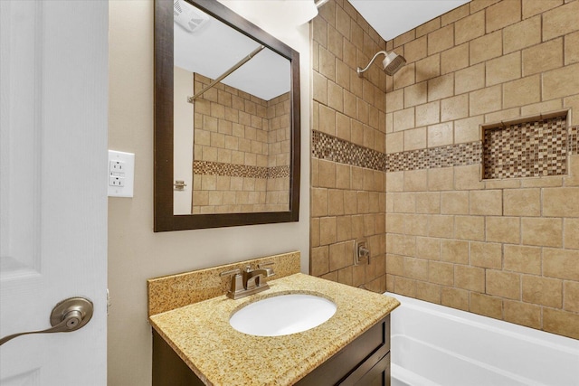 1204 Mayfair Rd, Champaign, IL 61821 - bathroom with vanity and  shower combination