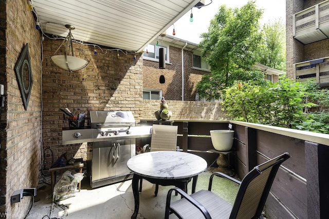 4876 N Hermitage Ave Unit 104, Chicago, IL 60640 - view of patio with a grill