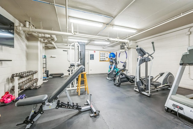 61 W 15th St Unit 407, Chicago, IL 60605 - view of gym