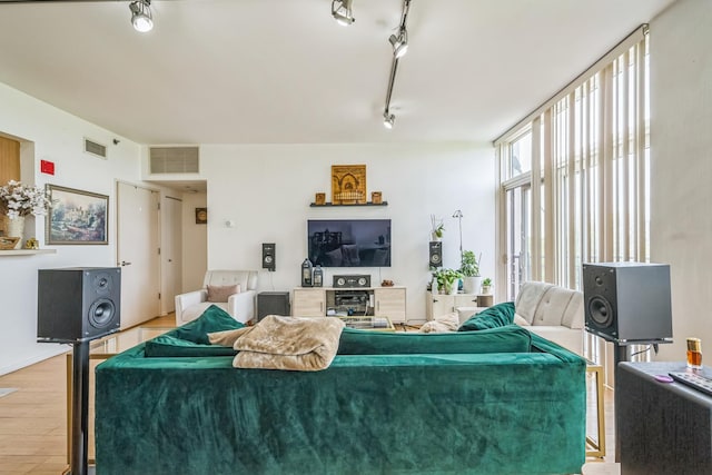 61 W 15th St Unit 407, Chicago, IL 60605 - living area with light wood-type flooring