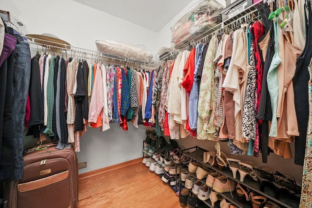 22314 Jeanette Ct, Frankfort, IL 60423 - spacious closet with wood finished floors