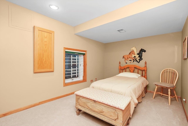 22314 Jeanette Ct, Frankfort, IL 60423 - bedroom featuring light colored carpet, baseboards, and recessed lighting