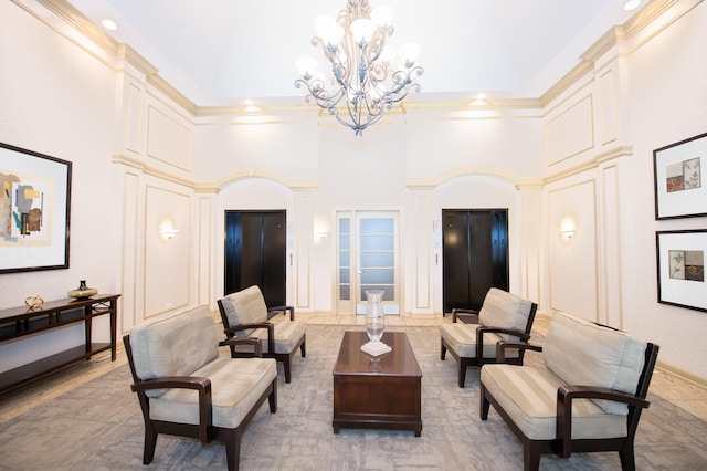 8400 Callie Ave Unit 206, Morton Grove, IL 60053 - lobby with a towering ceiling and recessed lighting