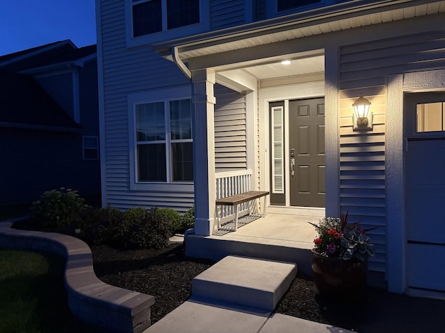 12305 S Prairie Ridge Ln, Plainfield, IL 60585 - doorway to property with a porch