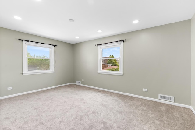5471 N Octavia Ave, Chicago, IL 60656 - carpeted spare room with baseboards and recessed lighting