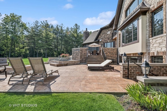 14 Vandenbergh Dr, South Barrington, IL 60010 - view of patio / terrace