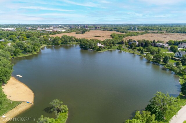 14 Vandenbergh Dr, South Barrington, IL 60010 - drone / aerial view of a nearby body of water