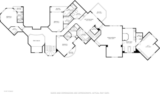 14 Vandenbergh Dr, South Barrington, IL 60010 - view of property floor plan