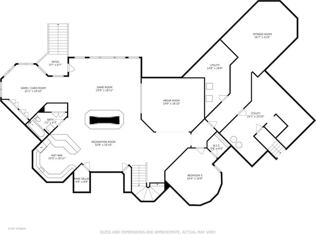 14 Vandenbergh Dr, South Barrington, IL 60010 - view of floor plan / room layout