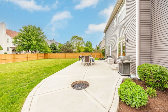 13825 Trillium Ln, Plainfield, IL 60544 - view of patio with grilling area