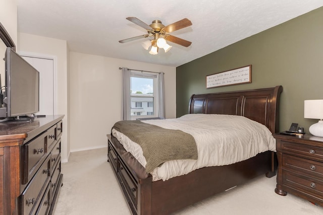 1613 Cutter Ct, Normal, IL 61761 - bedroom featuring light colored carpet and ceiling fan