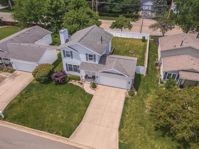 1613 Cutter Ct, Normal, IL 61761 - view from above of property
