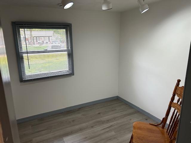 1904 Roberts St, Wilmington, IL 60481 - unfurnished room featuring light wood-style flooring and baseboards