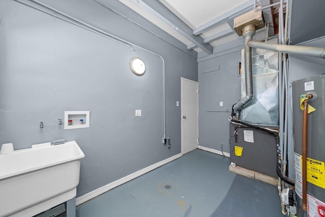 176 Monee Rd, Park Forest, IL 60466 - utilities featuring gas water heater