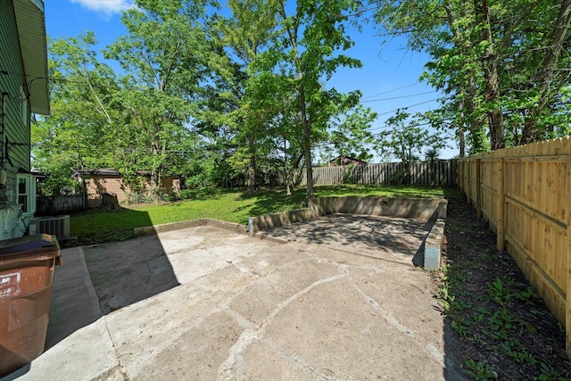 176 Monee Rd, Park Forest, IL 60466 - view of patio / terrace featuring central AC unit