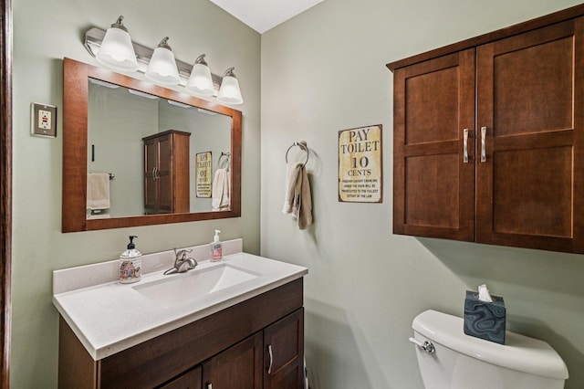 36746 N Eastmoor Ave, Lake Villa, IL 60046 - bathroom featuring vanity and toilet