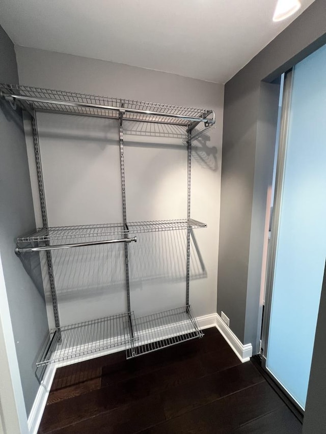 1850 N Clark St Unit 2106, Chicago, IL 60614 - spacious closet with dark wood-type flooring