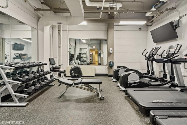 1850 N Clark St Unit 2106, Chicago, IL 60614 - view of exercise room
