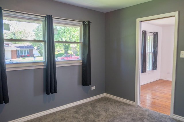 34 E 159th St, South Holland, IL 60473 - empty room with baseboards and carpet floors