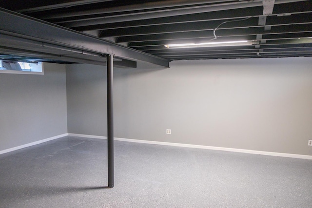 34 E 159th St, South Holland, IL 60473 - basement featuring baseboards